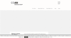 Desktop Screenshot of cdan.es
